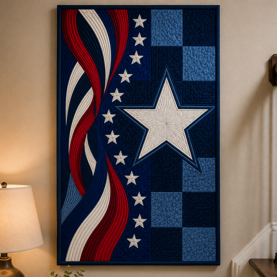 American Rhythm Printed Quilt Pattern