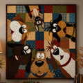 Furry Friends Printed Quilt Pattern