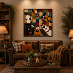 Furry Friends Printed Quilt Pattern