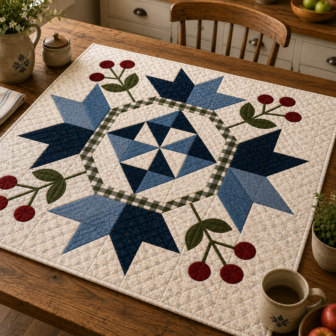 Farmhouse Bloom Printed Quilt Pattern