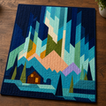 Crystal Peaks Printed Quilt Pattern