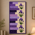 Iris Harmony Printed Quilt Pattern