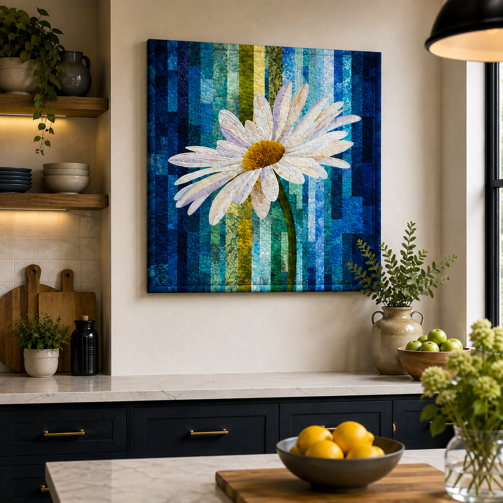 Daisy Drift Printed Quilt Pattern