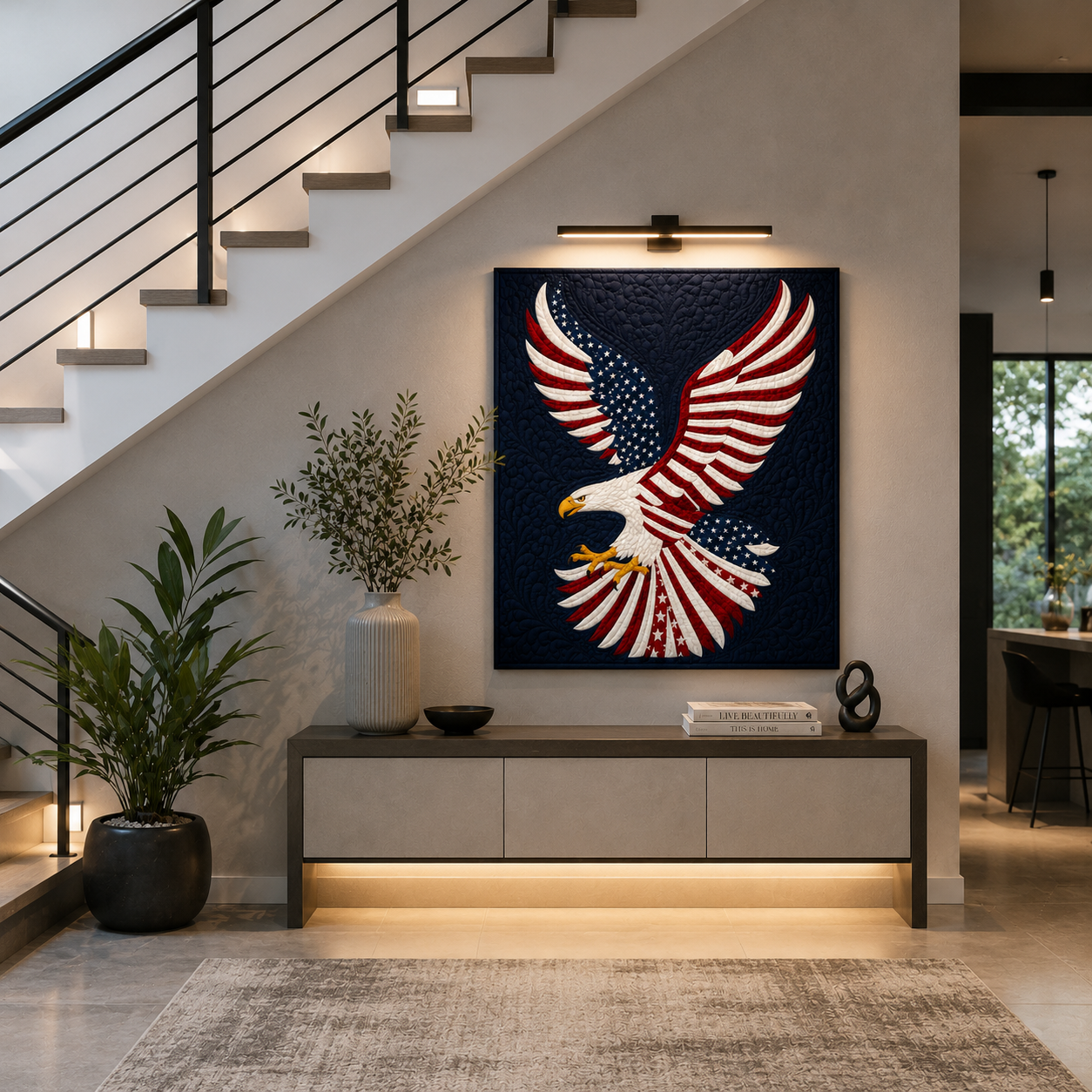 American Glory Printed Quilt Pattern