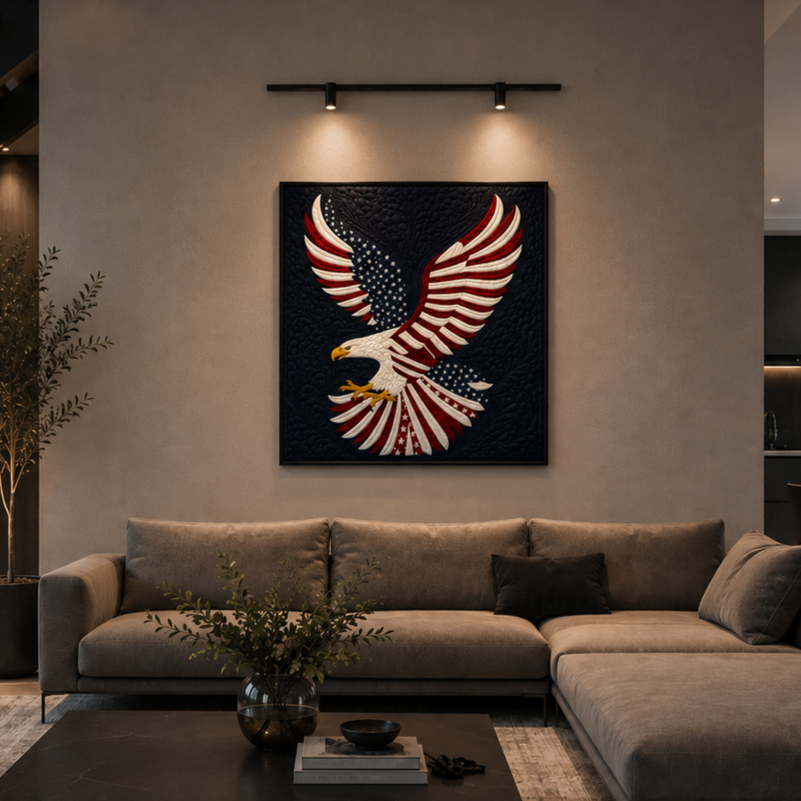 American Glory Printed Quilt Pattern