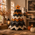 Halloween Tree Printed Quilt Pattern
