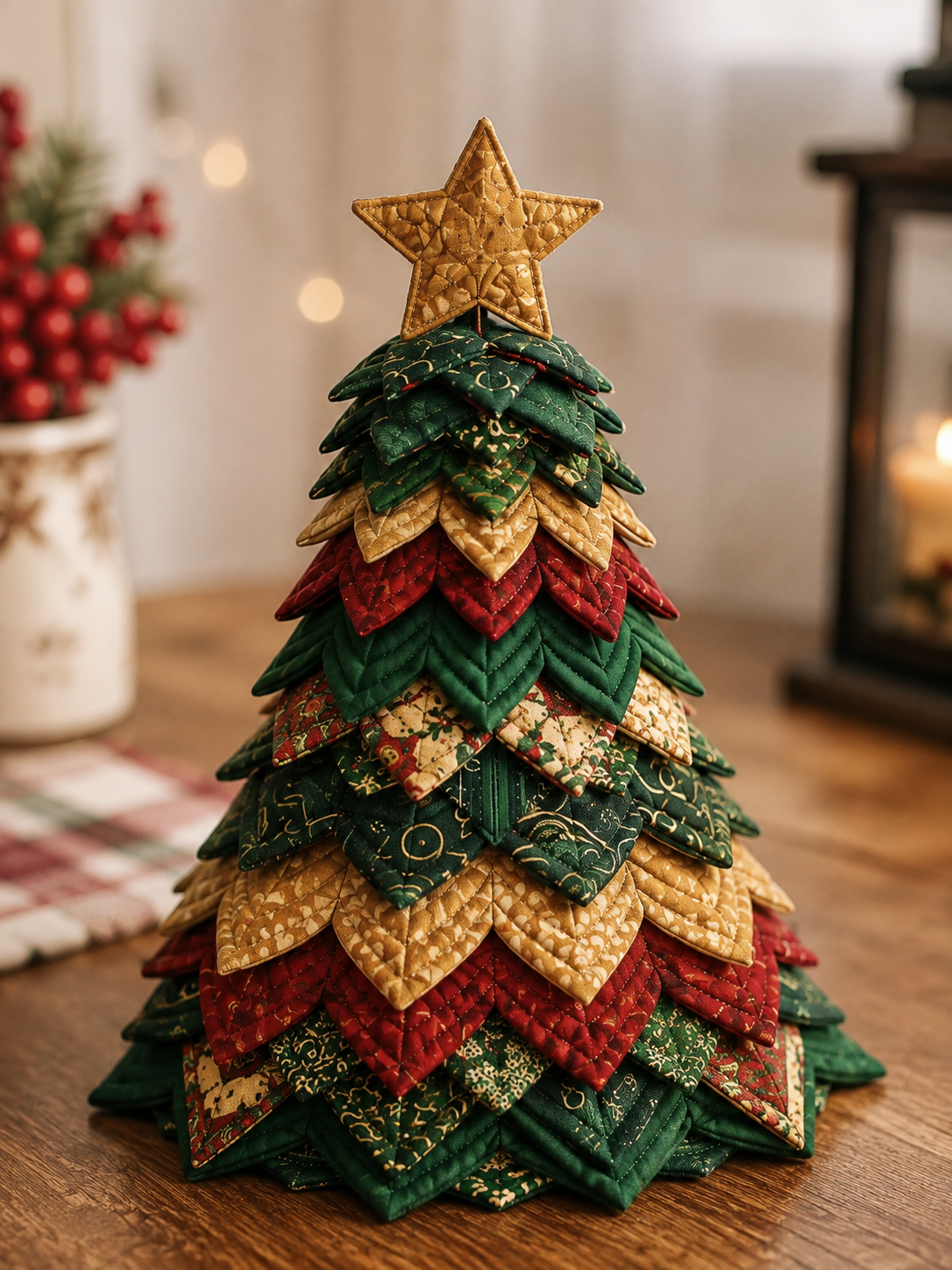 Holiday Layers Printed Quilt Pattern