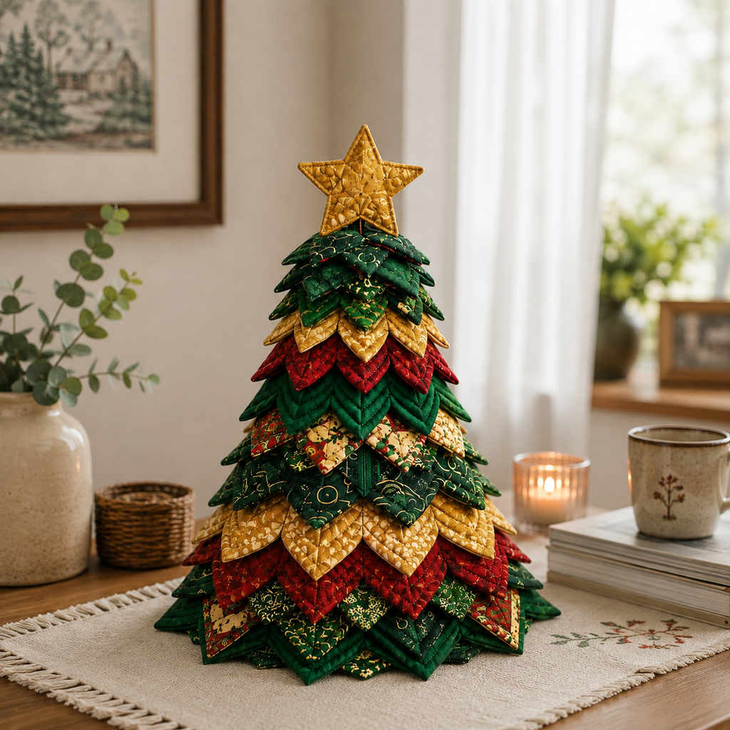 Holiday Layers Printed Quilt Pattern