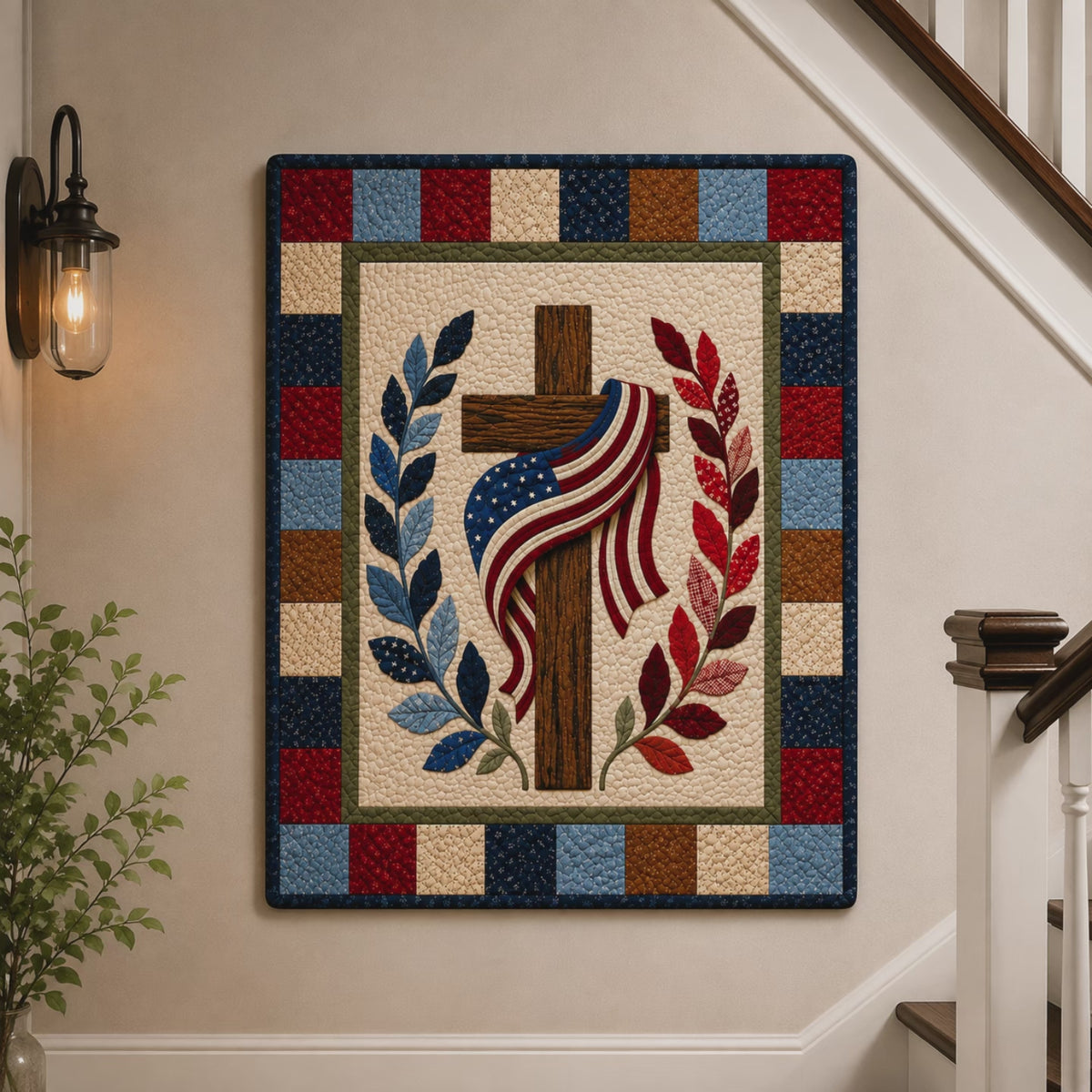 Faith & Freedom Printed Quilt Pattern