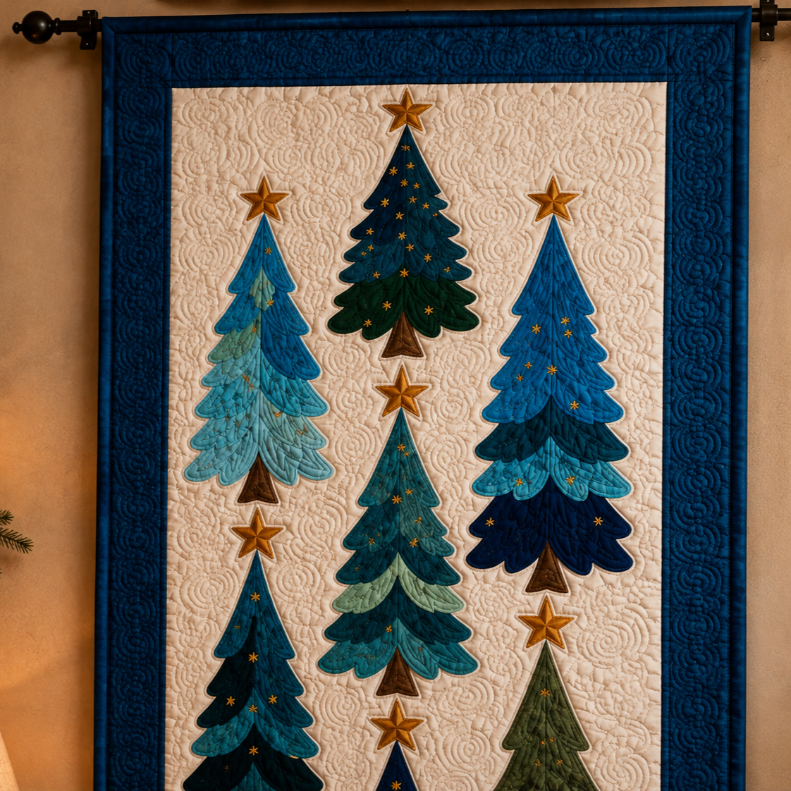 Evergreen Wishes Printed Quilt Pattern