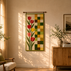 Sunny Tulips Printed Quilt Pattern